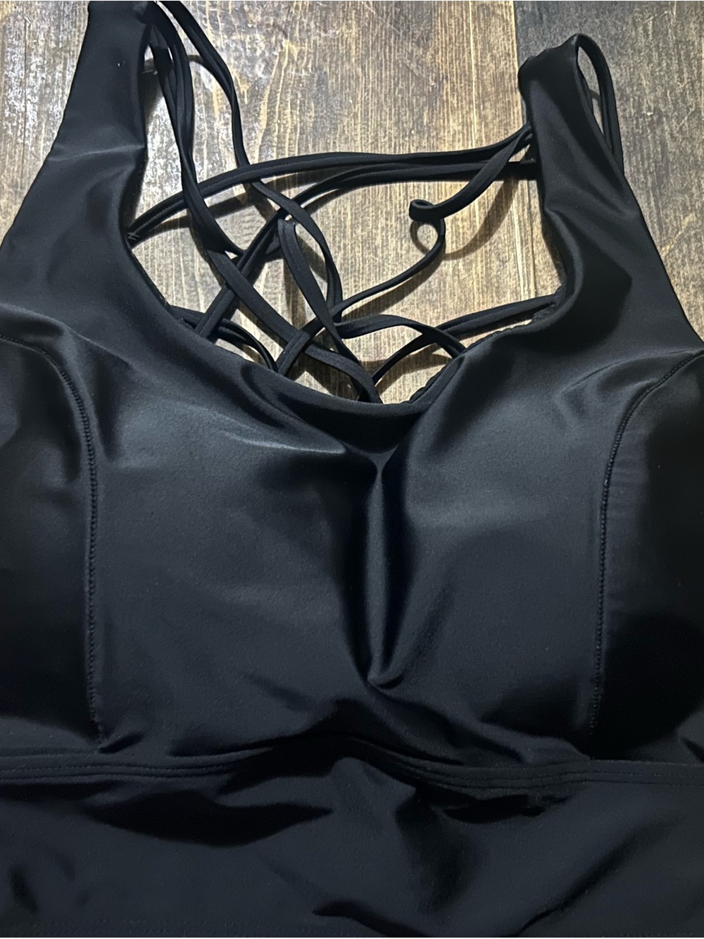 Torrid  Size 1 Back Sports Bra With Padding And Strappy Back